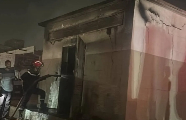 صوملك: زيادة الحمولة وارتفاع الحرارة سببا حريق محول تيارت