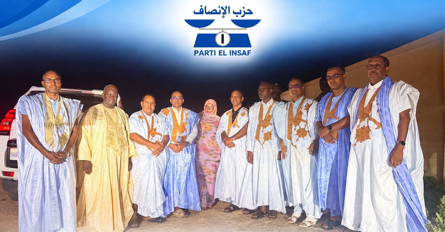 رئيس حزب الإنصاف يعود إلى انواكشوط بعد مهمة حزبية لولاية آدرار للتحضير لزيارة رئيس الجمهورية