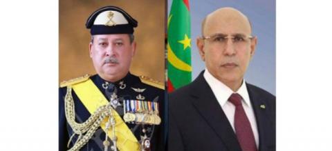 رئيس الجمهورية يهنئ ملك ماليزيا بمناسبة العيد الوطني لبلاد