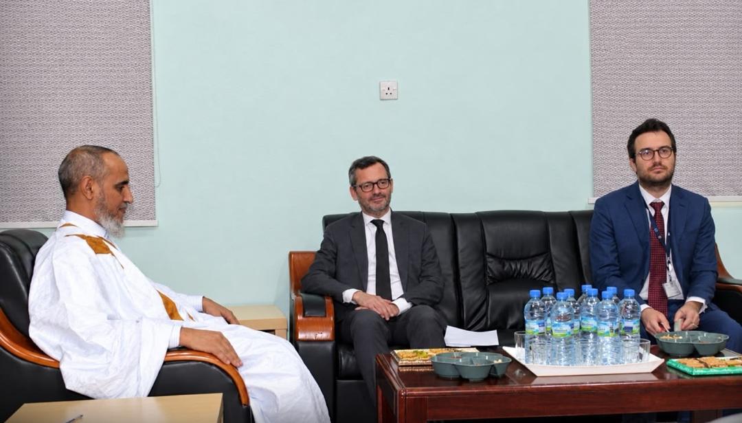 "تواصل" يبحث سبل تعزيز العلاقات الثنائية مع السفير الفرنسي في نوكشوط